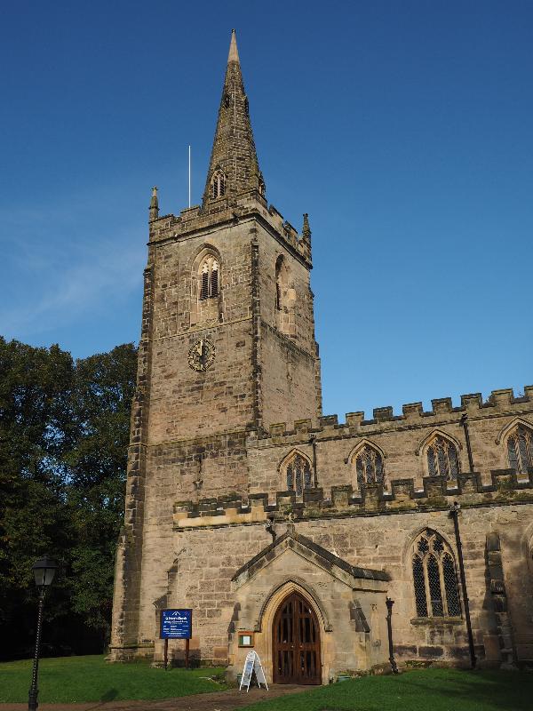 Market Bosworth, England: St Peter's Church: view
