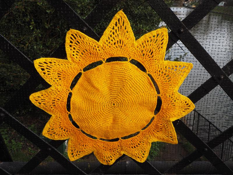 Cambridge, England: Jesus Lock: sunshine for midwinter (displayed Dec 2019 - Feb 2020, made by S.A.D.i.e.)
