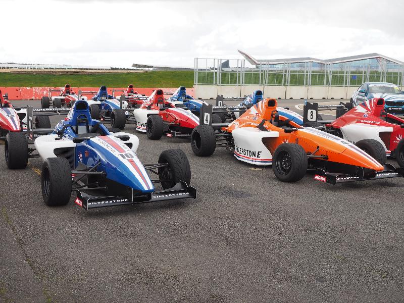 Silverstone, England: Silverstone Circuit: Formula Single Seaters, ready to go