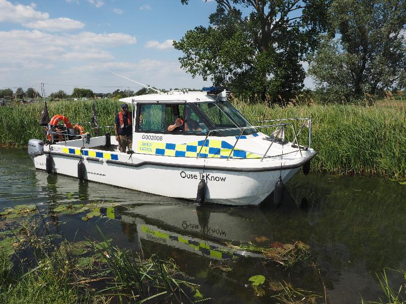 Wicken, England: Wicken Fen: River Patrol
