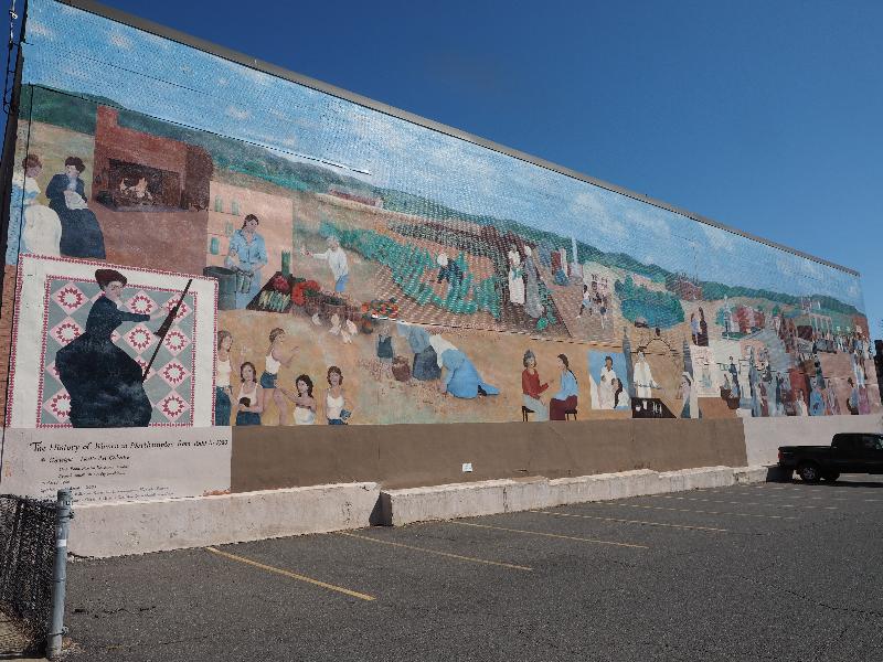 Northampton, Massachusetts (MA): Masonic Street: The History of Women in Northampton from 1600 to 1980 (1980, Hestia Art Collective, restored 1986, updated and restored 2003)