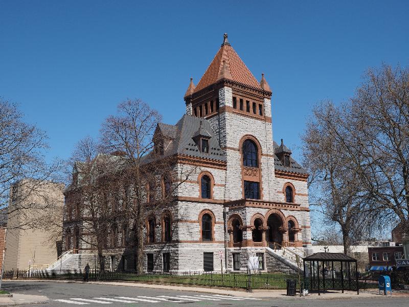 Northampton, Massachusetts (MA): Main Street: Hampshire County Courthouse (1884-1886, Henry F. Kilbourn)