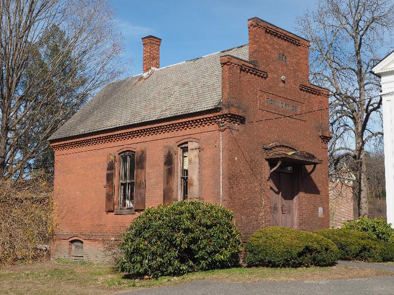 Deerfield, Massachusetts (MA): Memorial Street: Town Office (1895)