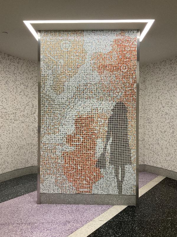 Boston, Massachusetts (MA): Logan Airport, Terminal E: women's room entrance