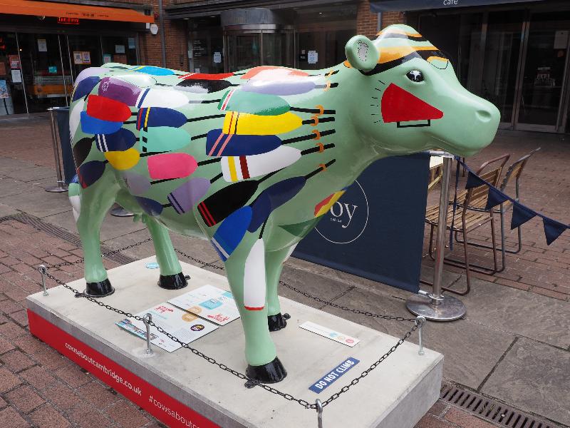 Cambridge, England: Quayside: Udders & Rudders (Paula Wilson)