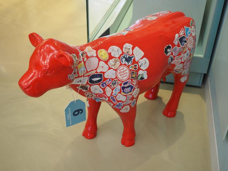 Cambridge, England: The Museum of Archaeology and Anthropology: A Cow Full of Curiosity (Great Abington Primary School)