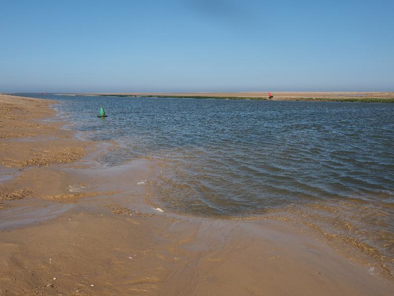 Wells-next-the-Sea, England: beach: beaches separated by water