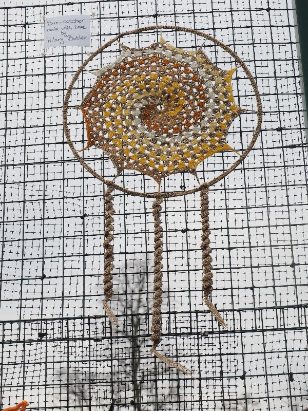 Cambridge, England: Jesus Green: Sun catcher (Hilary Butler)
