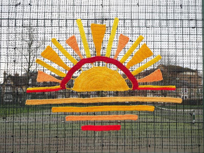 Cambridge, England: Jesus Green: sunrise (Cambridge Yarn Collective)