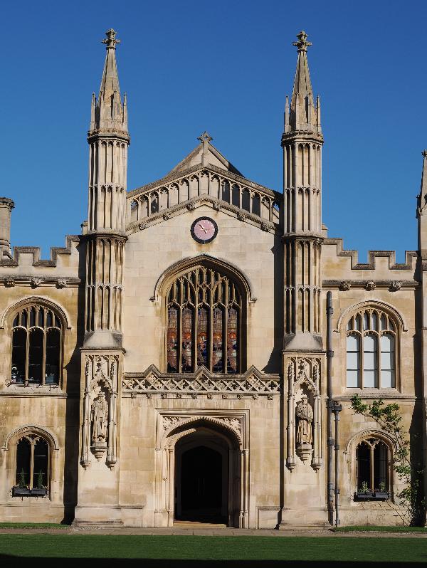 Cambridge, England: Corpus Christi College: chapel (1823-1827, William Wilkins)