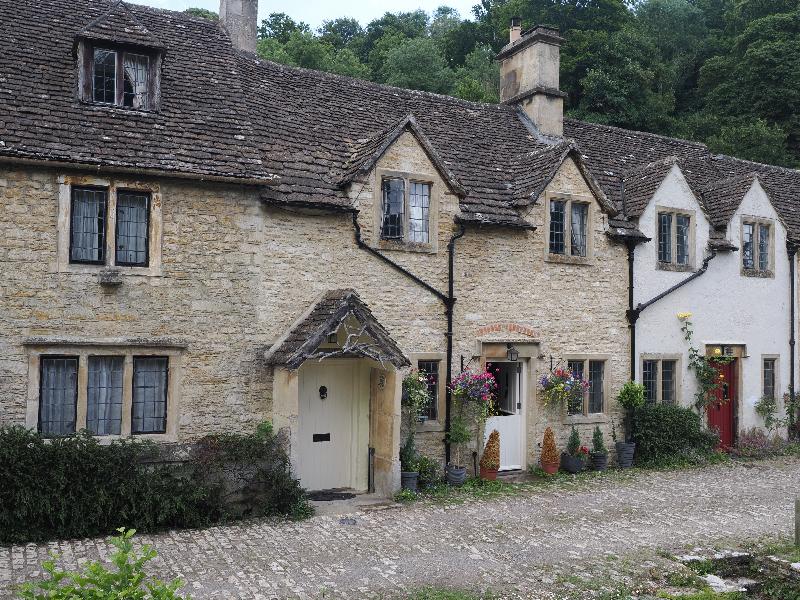 Castle Combe, England: Water Lane: view