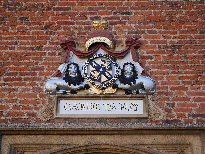 Cambridge, England: Magdalene College: college coat of arms
