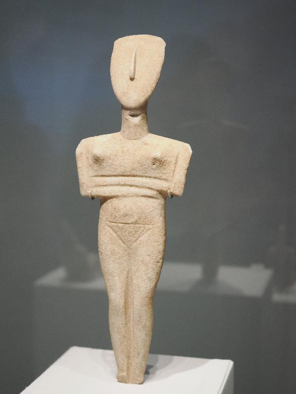 London, England: British Museum: female figure (ca. 6000 BC, Israel)