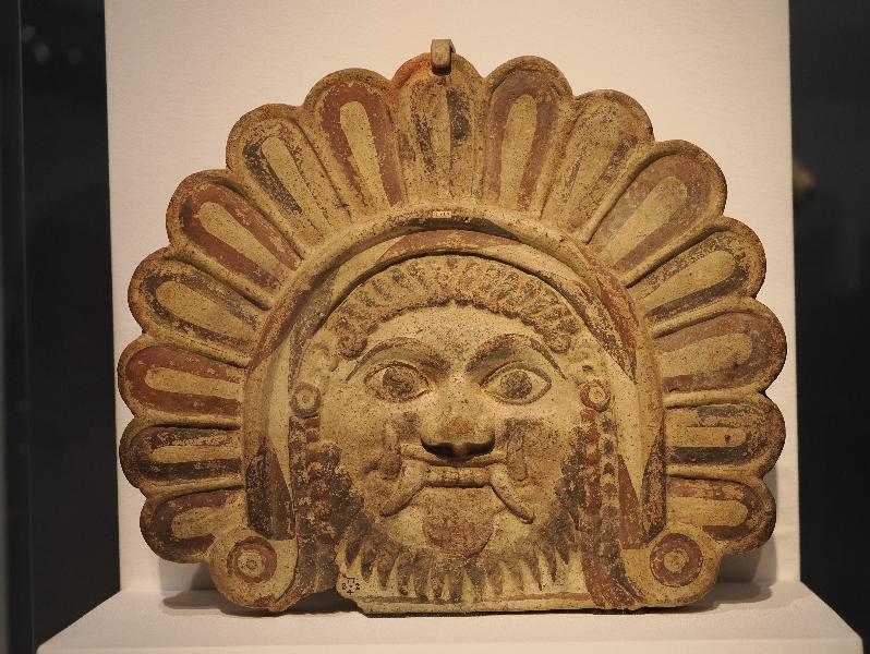 London, England: British Museum: Medusa (about 500 BC, Italy)