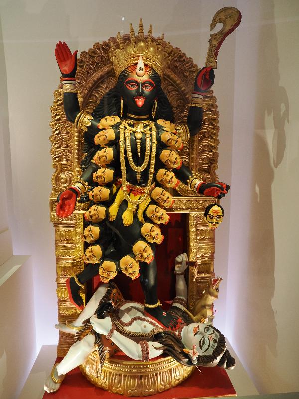 London, England: British Museum: Kali icon (2021, Kaushik Ghosh)