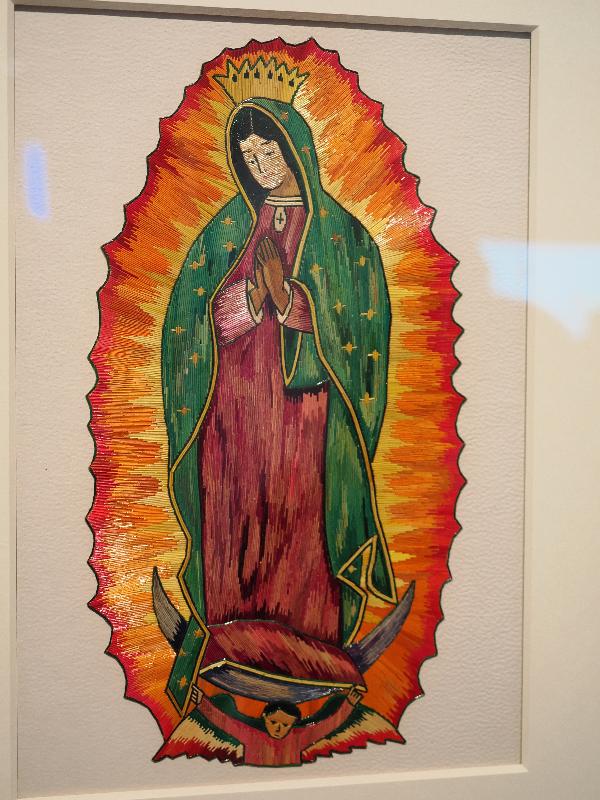 London, England: British Museum: Virgin of Guadalupe (1980s, Mexico)