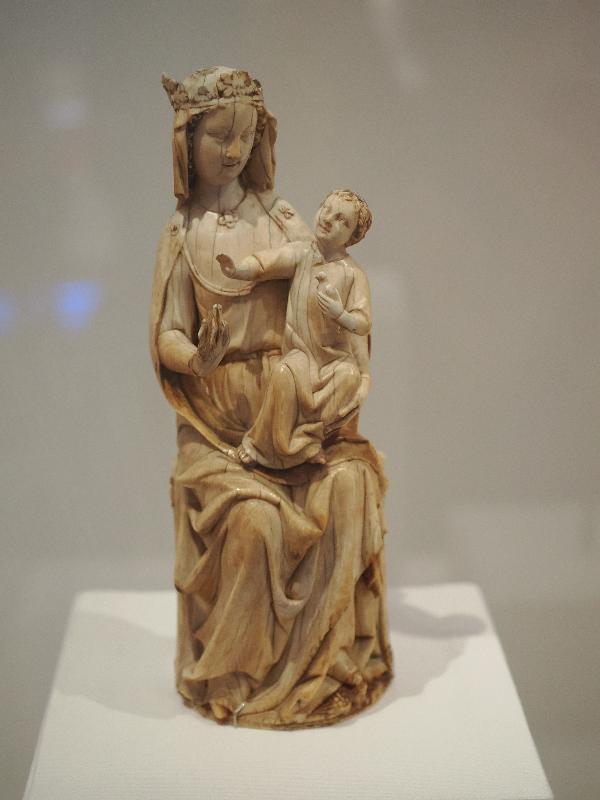 London, England: British Museum: Virgin Mary (1275-1300, France)