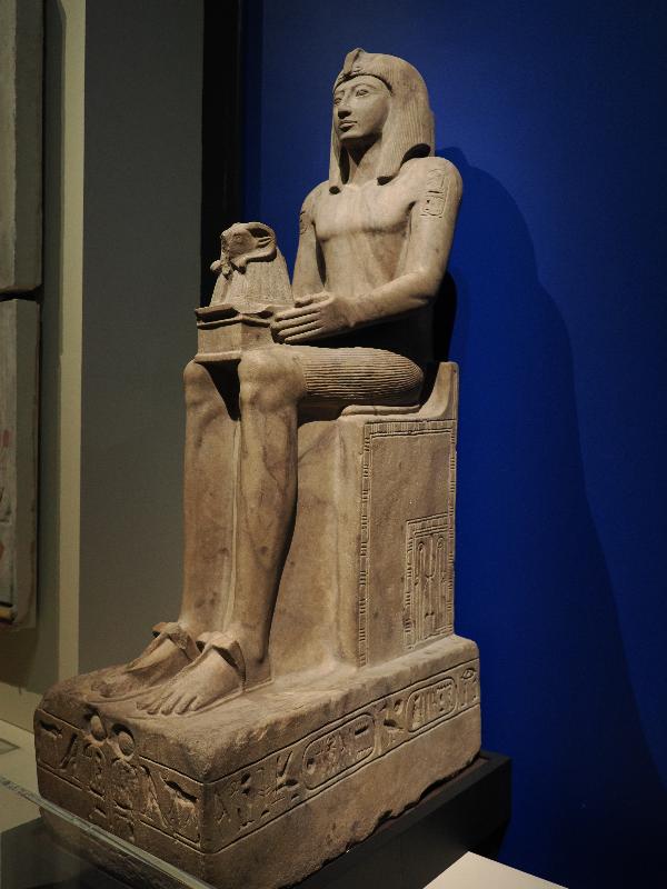 London, England: British Museum: Pharaoh Sety II (1200-1194 BC, Thebes)