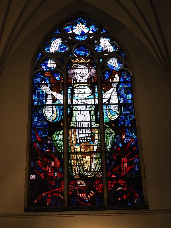 Amsterdam, Netherlands: H.H. Petrus en Pauluskerk (De Papegaai) (St Jozefkerk): Mother and Child (south transept)