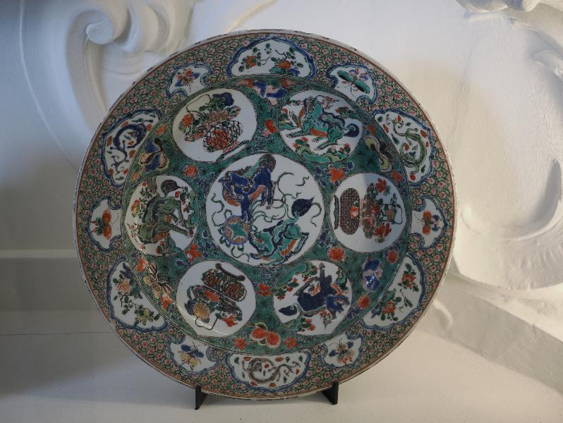 Amsterdam, Netherlands: Rijksmuseum: Famille Verte (ca. 1700, China)