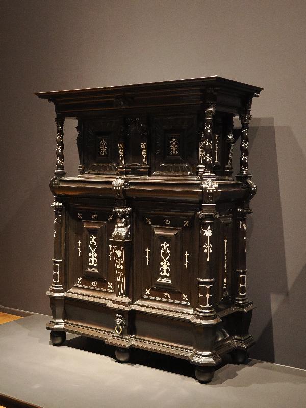 Amsterdam, Netherlands: Rijksmuseum: Cupboard (1632, Herman Doomer)