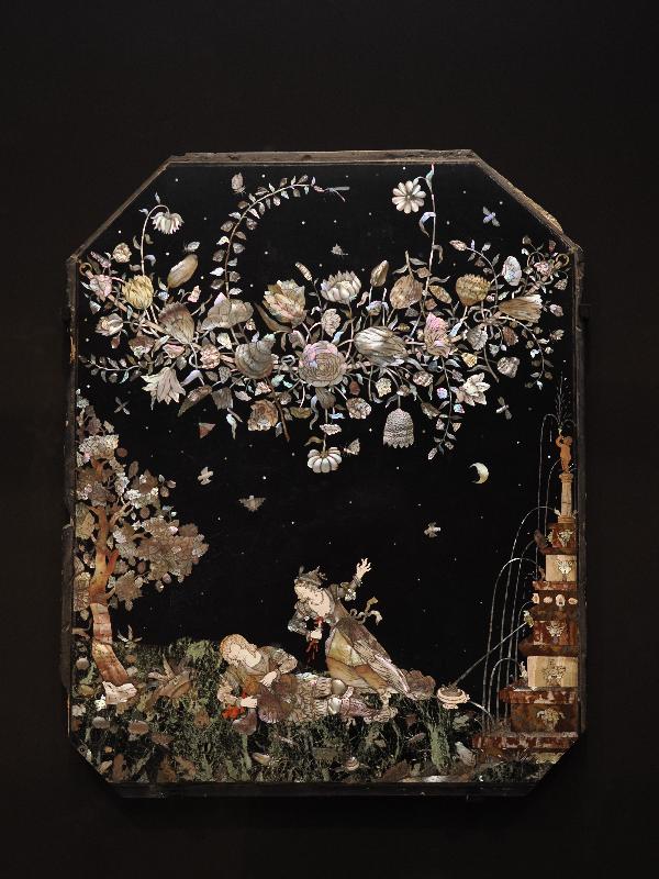 Amsterdam, Netherlands: Rijksmuseum: Panel with Pyramus and Thisbe (1659?, Dirck van Rijswijck)