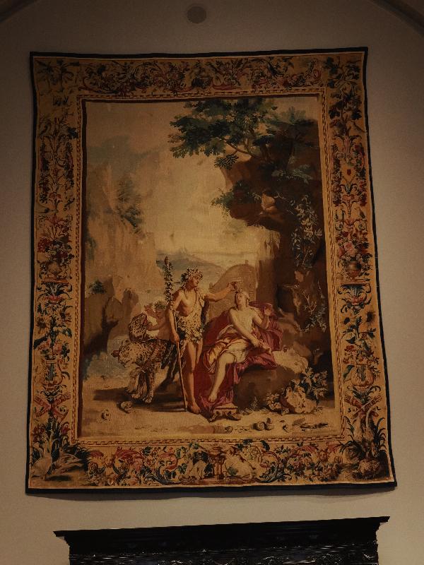 Amsterdam, Netherlands: Rijksmuseum: Bacchus and Ariadne (ca. 1680-1684, workshop of Jan Jans II, manufactured by Royale des Gobelins)
