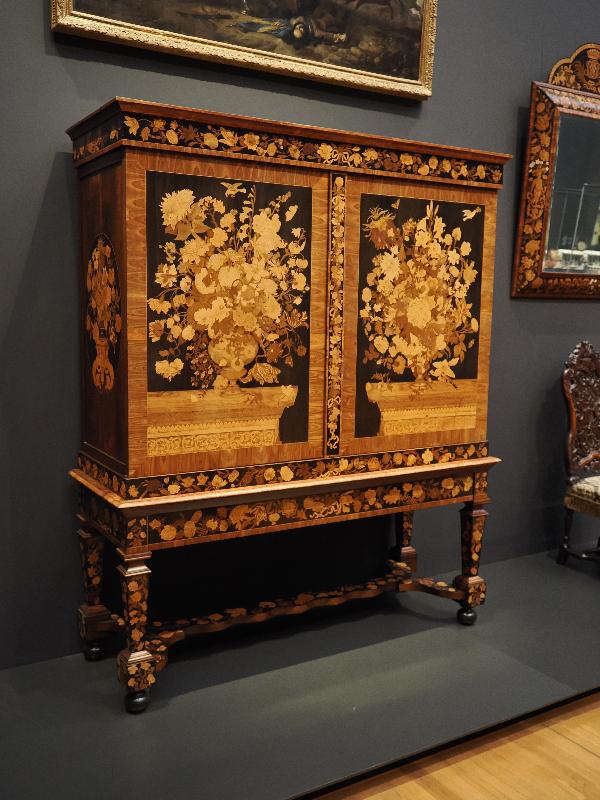 Amsterdam, Netherlands: Rijksmuseum: Cabinet (ca. 1695-1910, attributed to Jan van Mekeren)