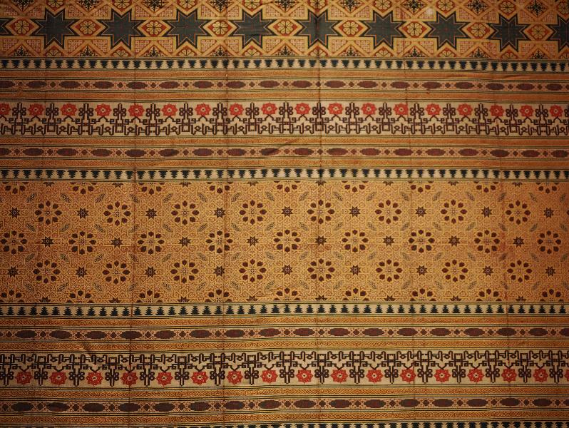 London, England: Royal Academy: Alhambra Silk (ca. 1400, Nasrid, Granada)