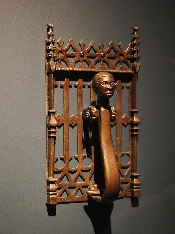 London, England: Royal Academy: Door Knocker with the Head of a Man (sixteenth century)