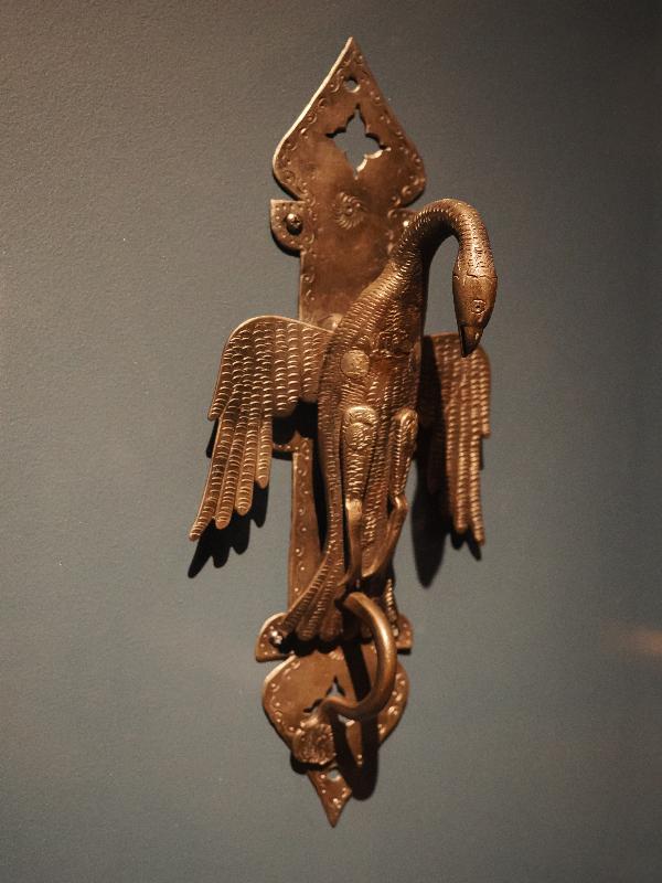 London, England: Royal Academy: Door Knocker with a Bird (ca. 1500)