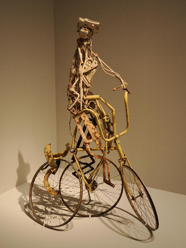 London, England: Royal Academy: Three-Way Bicycle (ca. 1985, Charlie Lucas)