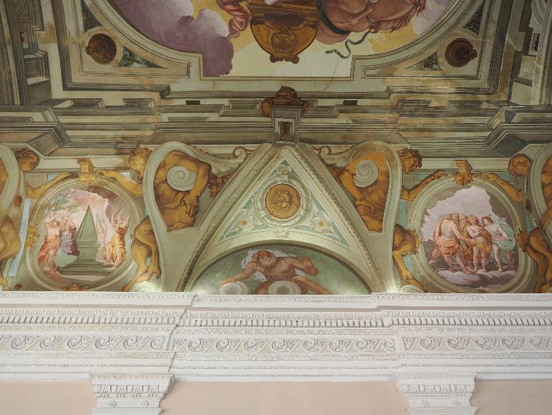 Cagnes-sur-Mer, France: Chateau Grimaldi: Chute de Phaeton (Fall of Phaeton) (ca. 1625, Giulio Benso)