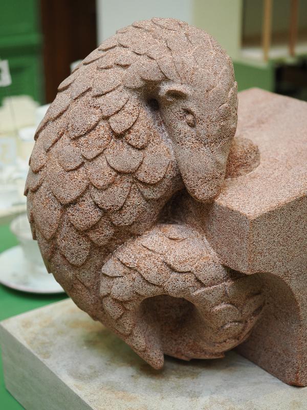 London, England: Royal Academy: Pangolin Grotesque for New College, Oxford (David Kohn Architects)
