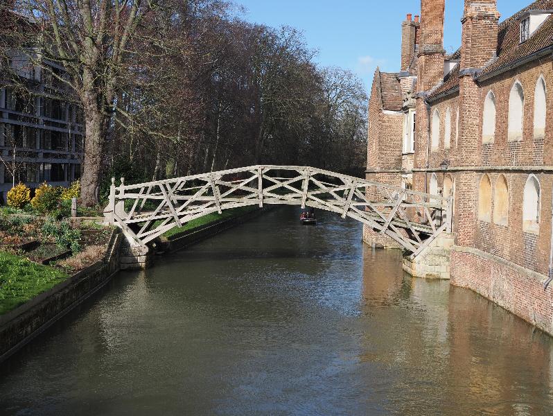 Cambridge, England: Queens' College: Mathematical Bridge