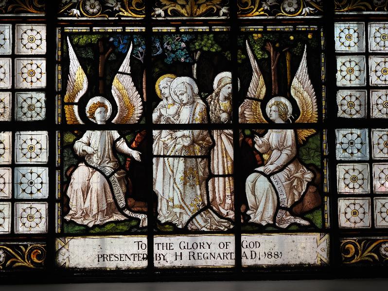 London, England: St Pancras Church: Resurrection