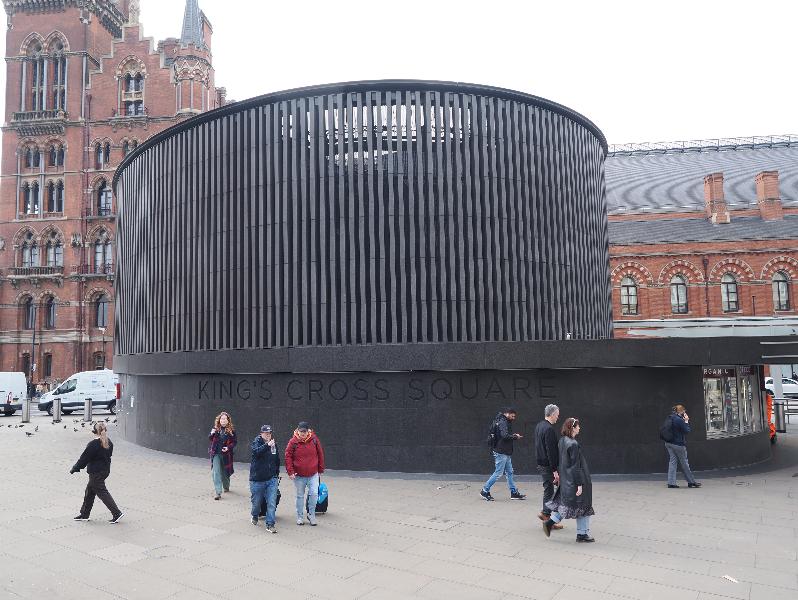 London, England: King's Cross: air shafts (ca. 2012, Stanton Williams)