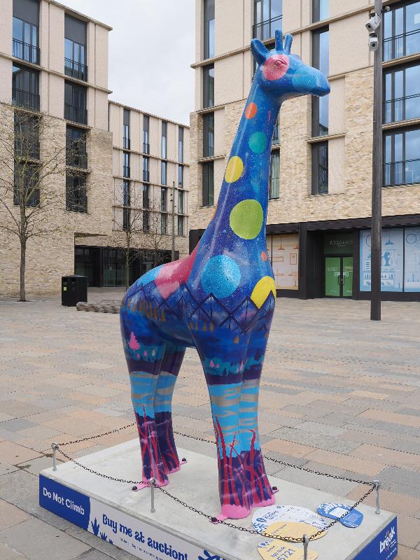 Cambridge, England: Eddington Square: Cosmic Explorer (MrASingh)