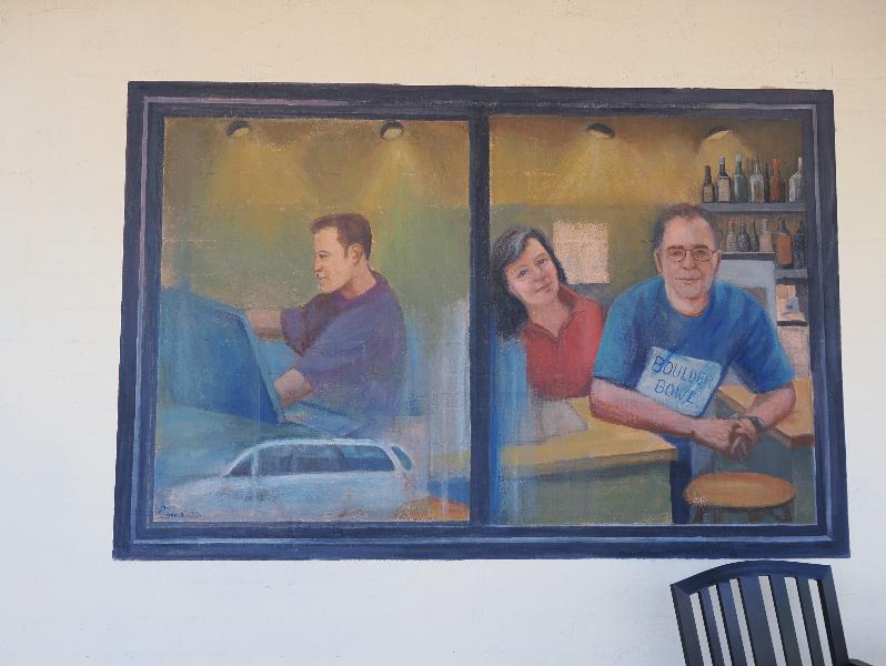 Boulder City, Nevada (NV): California Avenue: mural (Connie Burnett Ferraro)