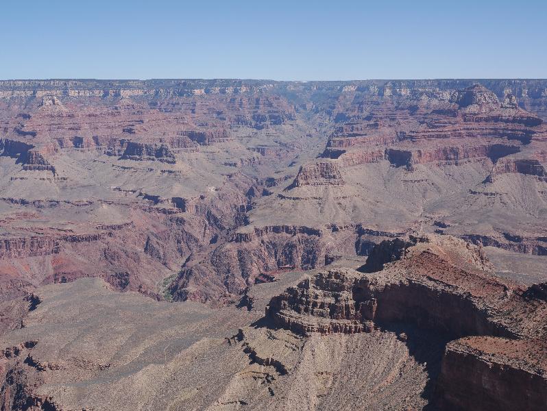 Grand Canyon Village, Arizona (AZ): Mather Point: view north