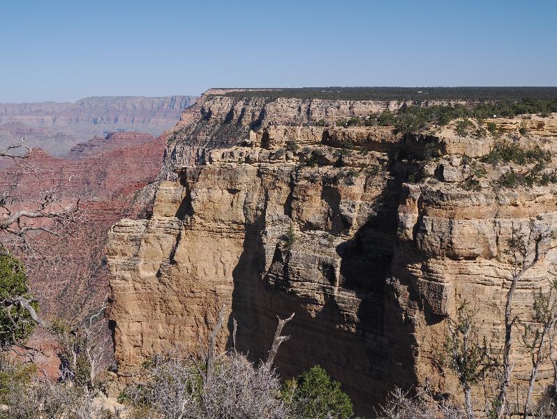 Grand Canyon Village, Arizona (AZ): Powell Point: view east