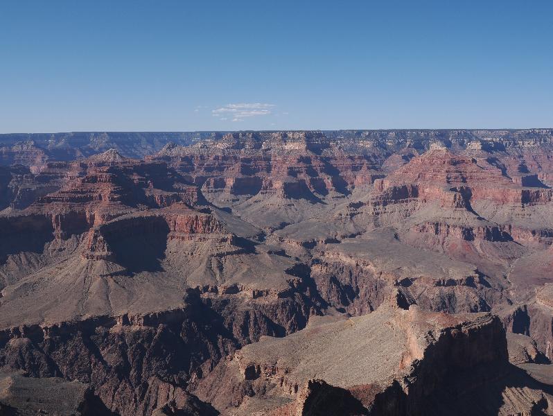 Grand Canyon Village, Arizona (AZ): Hopi Point: view north
