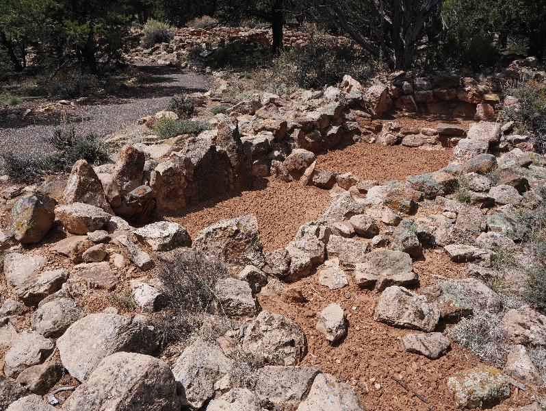 Grand Canyon, Arizona (AZ): Tusayan Museum and Ruin: storage rooms