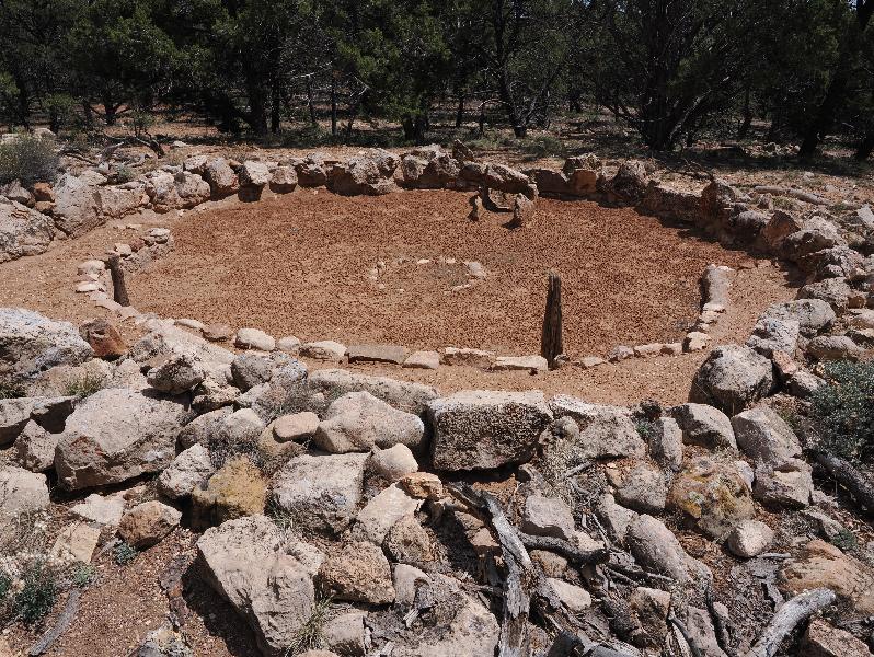 Grand Canyon, Arizona (AZ): Tusayan Museum and Ruin: large kiva