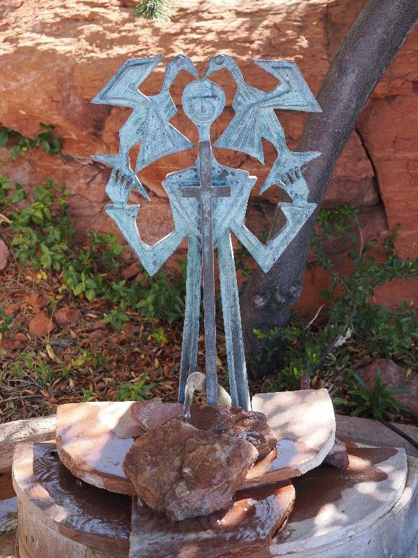 Sedona, Arizona (AZ): Chapel of the Holy Cross: Saint Francis (Bruno Groth)