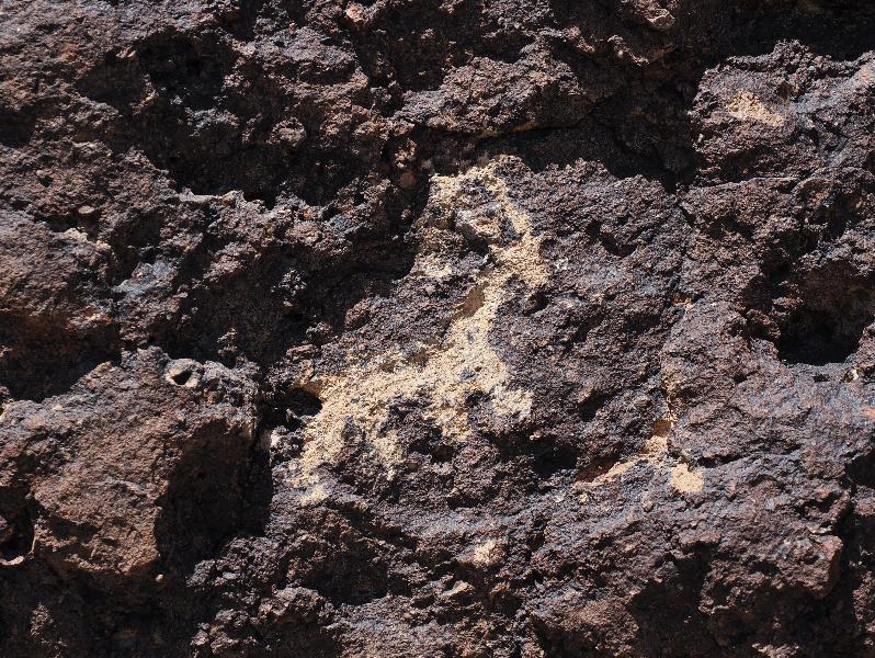 Mojave National Preserve, California (CA): Rings Loop Trail: petroglyph