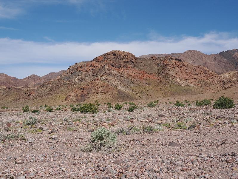 Death Valley National Park, California (CA): Route 178 / Jubilee Pass Road: view northwest