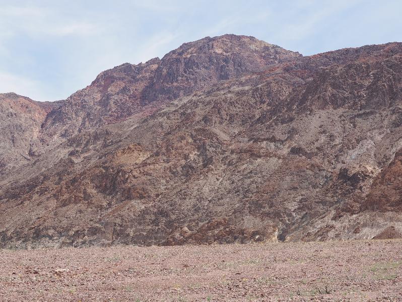 Death Valley National Park, California (CA): Badwater Road: view east