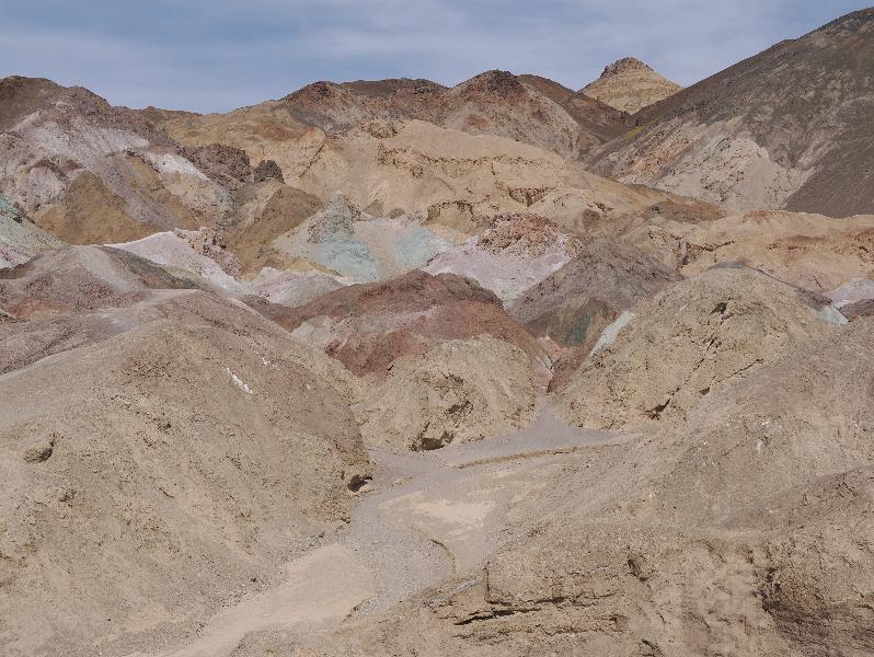 Death Valley National Park, California (CA): Artists Palette: view