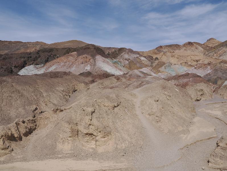 Death Valley National Park, California (CA): Artists Palette: view